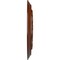 Ekena Millwork Spiral Ceiling Medallion (Canopies up to 4"), 25 1/4"OD x 4"ID x 2"P, Burnished Mahogany Crackle CM25SPBMC - alternate 3